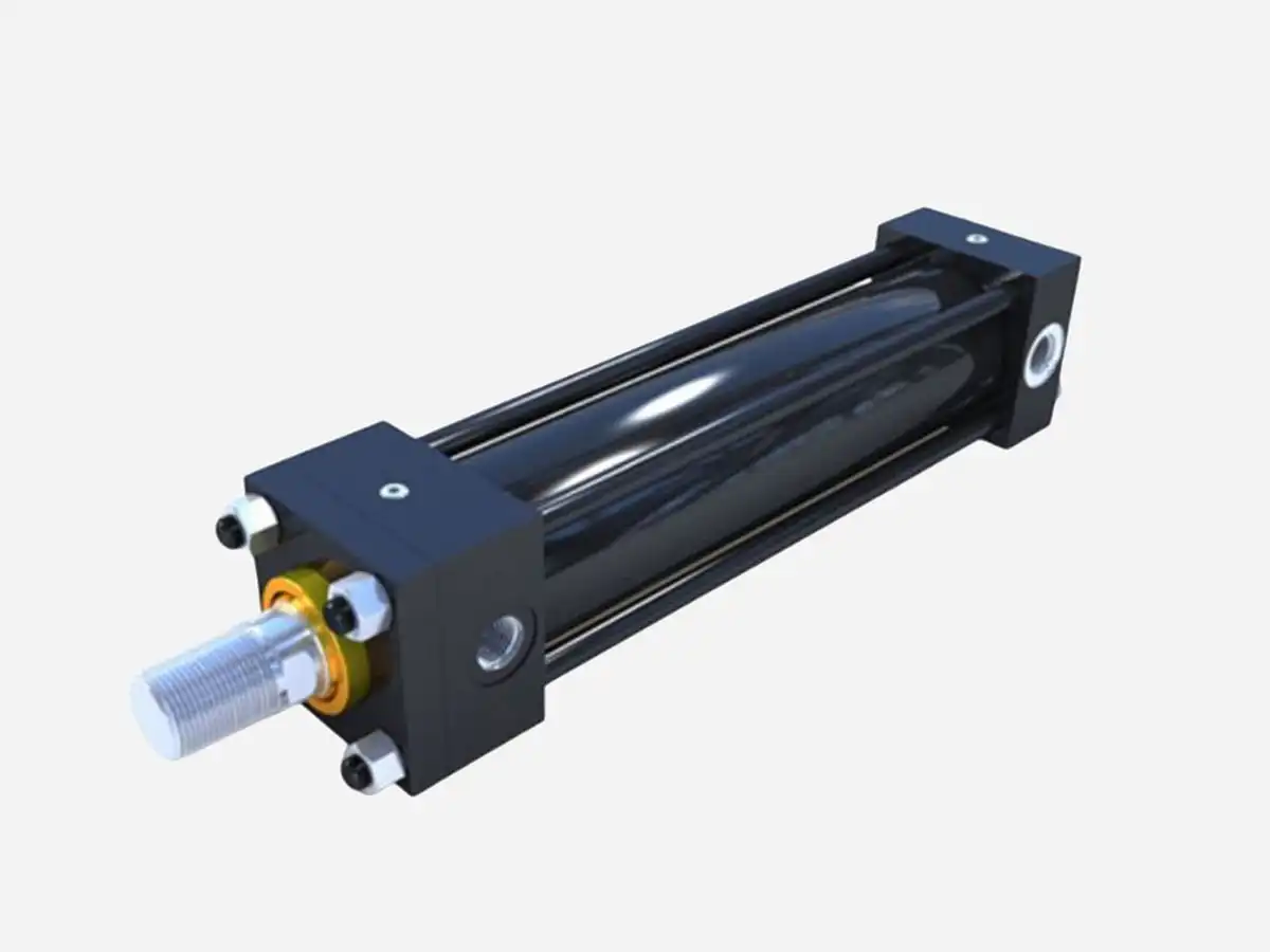 Tie-Rod hydraulic cylinder with NFPA mounting